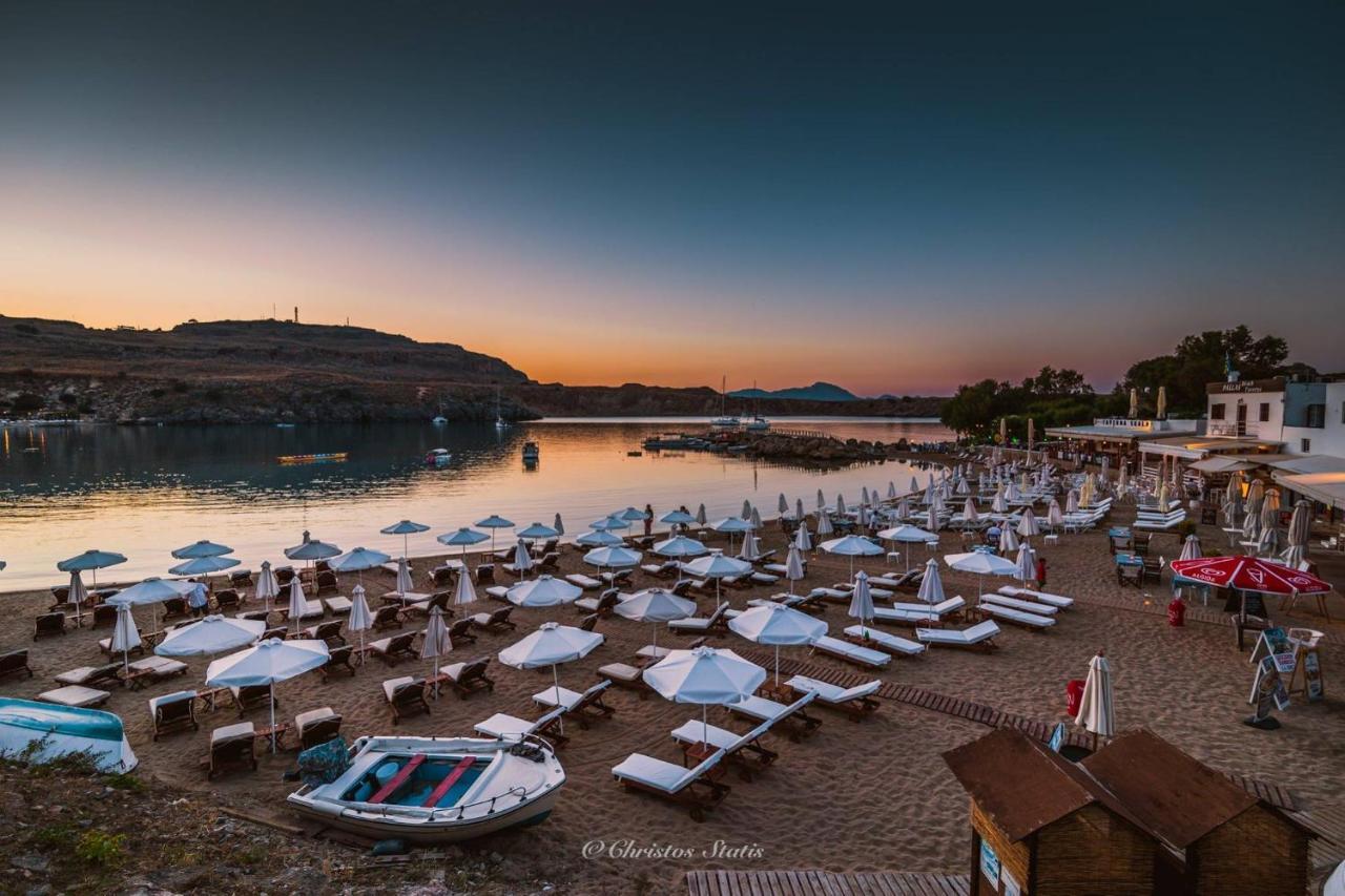 Lindos Shore Summer House With Jacuzzi And Sea View !!! Dış mekan fotoğraf